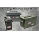 thumbnail image 1 of Aolamegs Ammo Can Juego de Calcomanías de Vinil Etiqueta Adhesiva para Cajas de Latas Cajas .22 .223 .308 9MM .380 .45 5.56 7.62 12GA 300BLK (Elige Tu Versión）Negro (80 Paquetes/16 Variedades (3 PCS P, 1 of 2