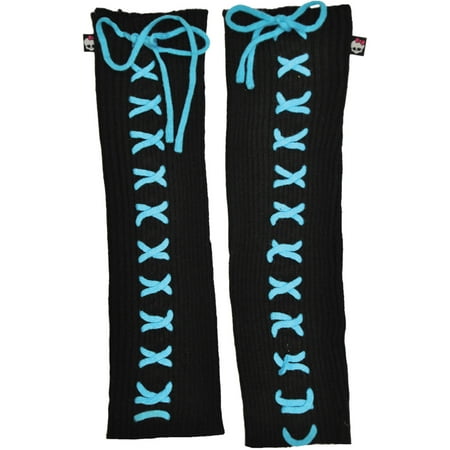 Morris Costumes Girls Knit Monster High Creeperific Leg Warmer Chld, Style XS12712