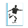thumbnail image 1 of Physical Education Football Shot Book Sheet Protectors Portfolio Binder Folder, 1 of 3
