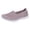 Purple, variant on NOKIO Women's Knit Sneaker Lightweight S𝗅ip On L𝗈afers Shoes Breathable Wide Width Sport Shoes Casual Jogging Athlet𝗂c Shoes Gym Fitness Running Shoes for Summer and Autumn
