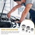 thumbnail image 5 of 60 Pcs M6x1mm Lock Nuts, 304 Stainless Steel Nylon Insert Self-Locking Nut, 5 of 6