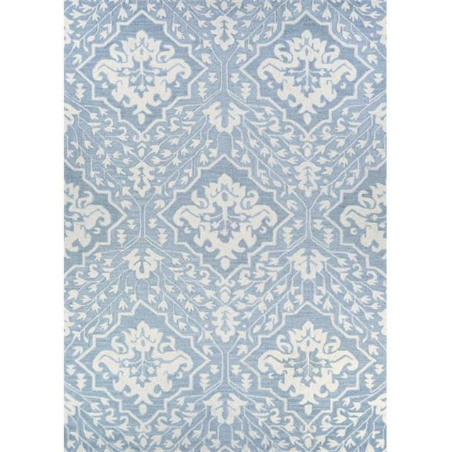 Couristan 30640302023076U 2 ft. 3 in. x 7 ft. 6 in. Crawford Contempogarden Hand Crafted Rectangle Area Rug - Pewter