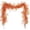 Orange, variant on 5.6FT Artificial Fall Willow Vine Garland, Flexed Faux Hanging Plant for Mantel, Fireplace, Doorway, and Table Runner, Autumn & Halloween Home Decor,Purple