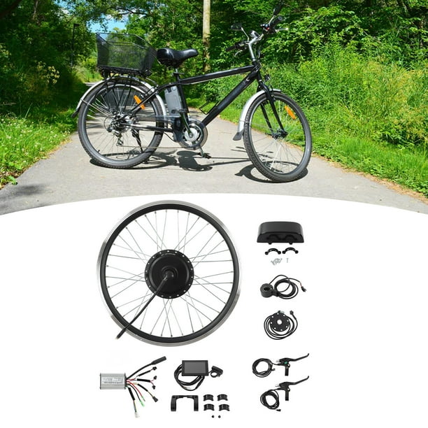 20 Pouces Kit Moteur d Entrainement Arriere Roue Velo Electrique Kit de Conversion d Entrainement Arriere Efficace pour Scooter Electrique pour Rider Walmart
