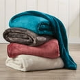 thumbnail image 3 of Brylanehome Plush Blanket - Twin, Teal, 3 of 3