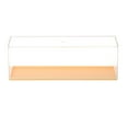 thumbnail image 2 of Thinsony Boîte de Rangement Transparente Vitrine pour Figurines d'Action Modèle Jaune Petit Jaune 30x7.8x10.5cm, 2 of 6