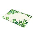thumbnail image 7 of Hvmvliv St. Patrick's Day Absorbent Doormat, Non-Slip Carpet with Clover Pattern for Entryway, Bedroom, 23.6x15.7 Inch Holiday Gift Green, 7 of 7