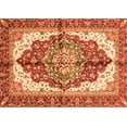 thumbnail image 1 of Ahgly Company Indoor Rectangle Persian Orange Traditional Area Rugs, 7' x 10', 1 of 4
