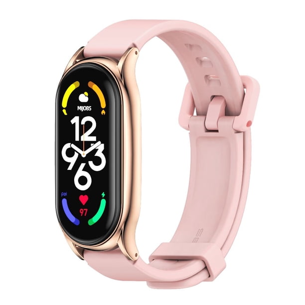 Correa para Mi Band 7 6 5 4 3 8 Muñequera Mi Band 5 Correa Muñequera para Xiaomi Mi Band 4 Pulsera Correa Miband 6 Xiomi Pulseira Tan Jianjun unisex