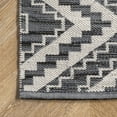 thumbnail image 5 of nuLOOM Thea Geometric Global Cotton Area Rug, 3' x 5', Gray, 5 of 9