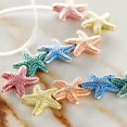 thumbnail image 2 of Bead Landing Multicolor Metal Starfish Beads, 14mm, 12 Pack, 2 of 3