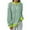 Green, variant on Jsaierl Oversized Sweatshirts for Women Loose Fit Striped Crewneck Sweatshirt Long Sleeve Stretch Fall Pullover Drop Shoulder Plus Size Tops