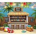 thumbnail image 4 of Tropical Theme Beach Bar Summer Party Decoration Outdoor Event Banner for Beach Party Tropical Event Summer Gathering, 4 of 8