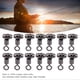 thumbnail image 4 of 20pcs Copper Enhanced Version American Swivel Hook Gear Connector Fishing EquipmentOval Medium, 4 of 4
