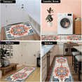 thumbnail image 5 of TECHVIDA Kitchen Rugs Sets 3 Piece with Runner Non Slip Kitchen Mats for Floor Washable Bohemian Runner Rug Kitchen Floor Mat Carpet for Hallway Laundry Room Door Office Sink, 5 of 6