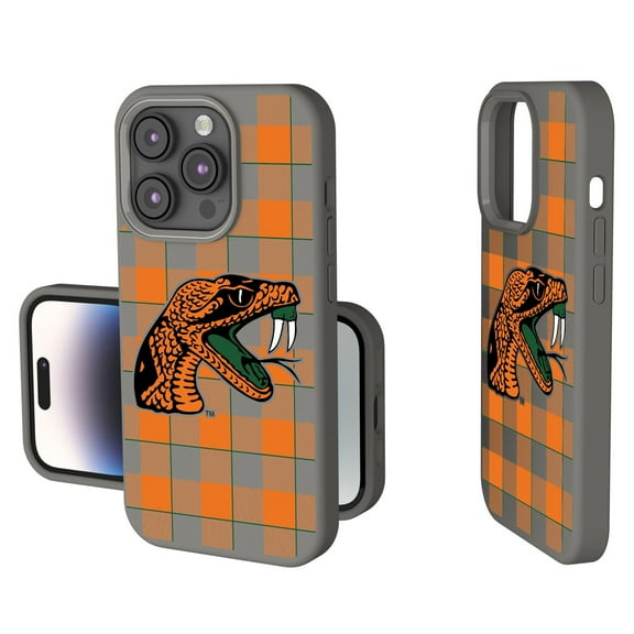 Keyscaper Florida A&M Rattlers Plaid Soft Touch iPhone Case