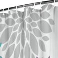 thumbnail image 3 of Yellow Floral and Petal Pattern Shower Curtain 72"x72" ,Bathroom Decorative Shower Curtains Set with 12 Hooks,Modern Waterproof Washable Shower Curtain, 3 of 6
