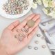 thumbnail image 4 of 100pcs Rhinestone Large Hole Beads Diamond European Beads Garden Decor Beaded Rondelle Slide Spacer Beads Hole: 5mm, 4 of 5
