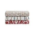 thumbnail image 5 of Eddie Bauer Little Creek Pine Cone Beige Cotton Flannel 4 Piece Sheet Set, King, 5 of 5