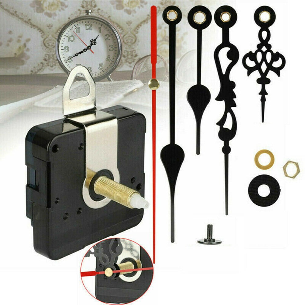DIY Quartz Clock Movement Mechanism Hands Wall Repair Tool Parts Kit