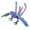 Colorful, variant on Collectible Miniature Articulated Wing and Joints Phoenixes Statue for Desktop Shelf Decoration Collectible Ornament Gift