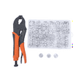 thumbnail image 2 of Pour Toile, Pinces Réglables pour Boutons-Pression, Kit d'Outils de Fixation avec Bouton-Pression, 2 of 8