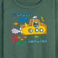 thumbnail image 3 of Pete The Cat - It's Groovy To Imagine - Women's Lightweight French Terry Long Sleeve Shirt, 3 of 6