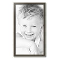 thumbnail image 2 of ArtToFrames 17x30 inch Antique Silver Picture Frame, Silver Wood Poster Frame (4562), 2 of 8
