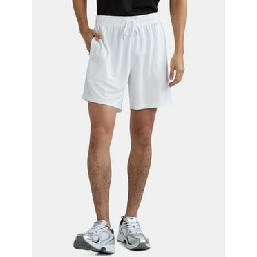 Athletic Works Men's and Big Men's Mesh Shorts, 7" Inseam, Sizes S-5XL