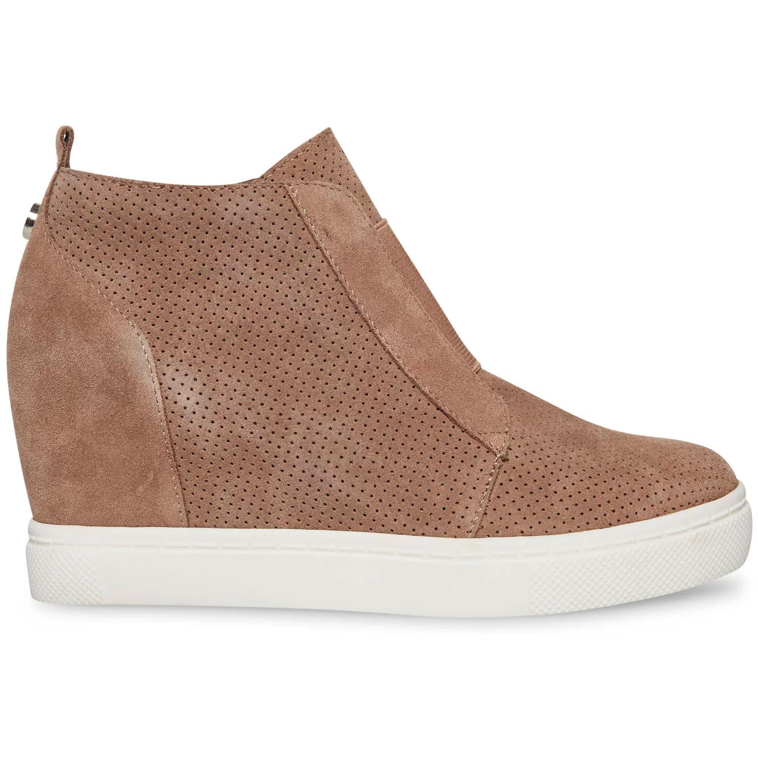 Taupe Suede Steve Madden Women's Caliber Sneaker Steve