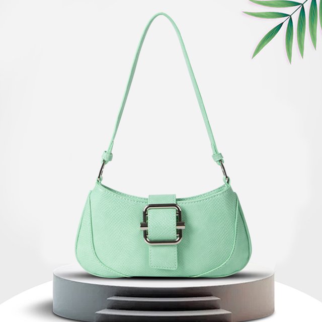 Bolso de hombro Señoras Chic Resistente a los arañazos Retro Classic Tote Verde Sywqhk Para Estrenar
