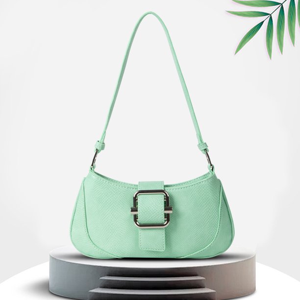 Bolso de hombro Señoras Chic Resistente a los arañazos Retro Classic Tote Verde Sywqhk Para Estrenar