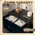 thumbnail image 2 of Magic Mushroom Dresser for Bedroom with 4 Storage Drawers Enchanting Mushroom Grove Full Moon Golden Crescent Moons Dressers Chest of Drawers Steel Framed Fabric Closet Organizers for Kids Dorm, 2 of 8