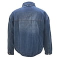 thumbnail image 2 of Chamarra George para Mujer, con Botones y Bolsillos al Frente, Mezclilla Azul Talla G, 2 of 4