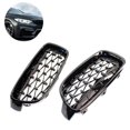 thumbnail image 4 of Riwesomey 1 par de parrillas delanteras de coche estilo meteorito parrilla de riñón para Serie 3 F30 2013-2018 Vehículos, repuestos y accesorios Mis Numero 3, 4 of 6
