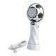 thumbnail image 4 of Ventilador portátil turbo de mano con 6 velocidades y forma de balón de fútbol para el hogar, la oficina y los viajes. Blanco, 4 of 9
