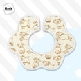 thumbnail image 4 of Hirioo Funny Pigs for Baby Cotton Petal Bib Drool Bibs for Baby Boy Unisex, 4 of 9