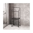 thumbnail image 1 of Estante de almacenamiento for el baño, mueble ligero de lujo, suelo, Hotel, baño, almacenamiento de toallas, toallero con ruedas, cesta for ropa sucia, 1 of 6