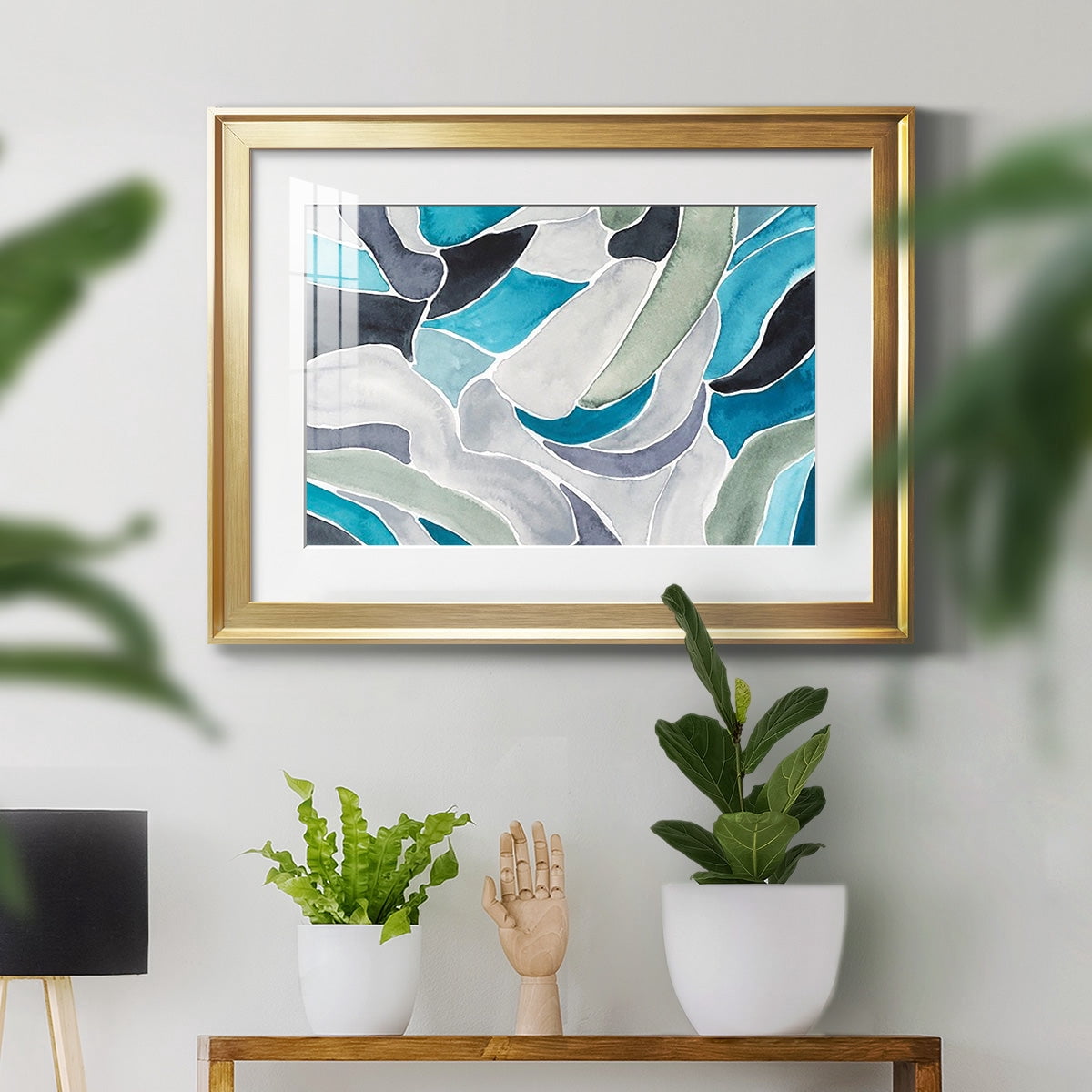 Subtle Billows I Premium Framed Print - Ready to Hang