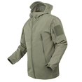 thumbnail image 4 of DLP Tactical Stalker Soft Shell Waterproof & Windproof Fleece Hooded Jacket (XXL, Green), 4 of 4