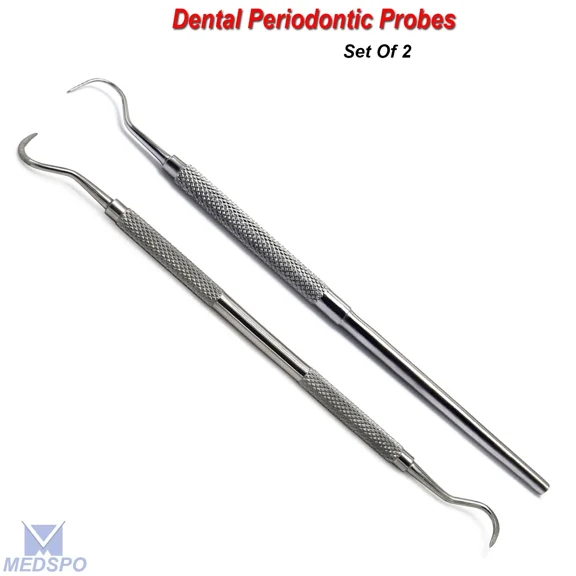 Fyna -Periodontal Scaler Tartar Remover Plaque Calculus Dental Tooth Scraper Tools Kit