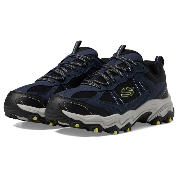 Zapatilla Skechers Stamina at Upper Stitch para hombre, color azul