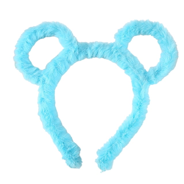 Diadema con orejas de oso de peluche Harajuku para mujer y niña, accesorio para el pelo para fotografía