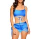thumbnail image 1 of Traje de baño para mujer Traje de baño de bikini de dos piezas de moda para mujer Traje de baño deportivo ajustado de tres piezas con degradado Trajes de baño para mujer, 1 of 8