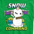 thumbnail image 3 of Toy Story - Snow Command - Men's Short Sleeve Graphic T-Shirt, 3 of 5