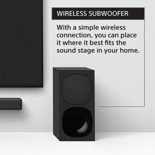 Sony HT-G700: 3.1CH Dolby Atmos/DTS:X Soundbar, Wireless Subwoofer