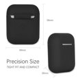 thumbnail image 3 of Cover Case Case Kompatibel fr AirPods 2 & 1,Black, 3 of 4