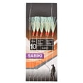 thumbnail image 6 of YAAQII for 6-Pack Fishing Sabiki Rigs Soft Lure Bait with Red Heads White Flash Lumi Beads for Mackerel Herring Deep Sea Fishing High-Carbon Steel Hooks 10#, 6 of 10
