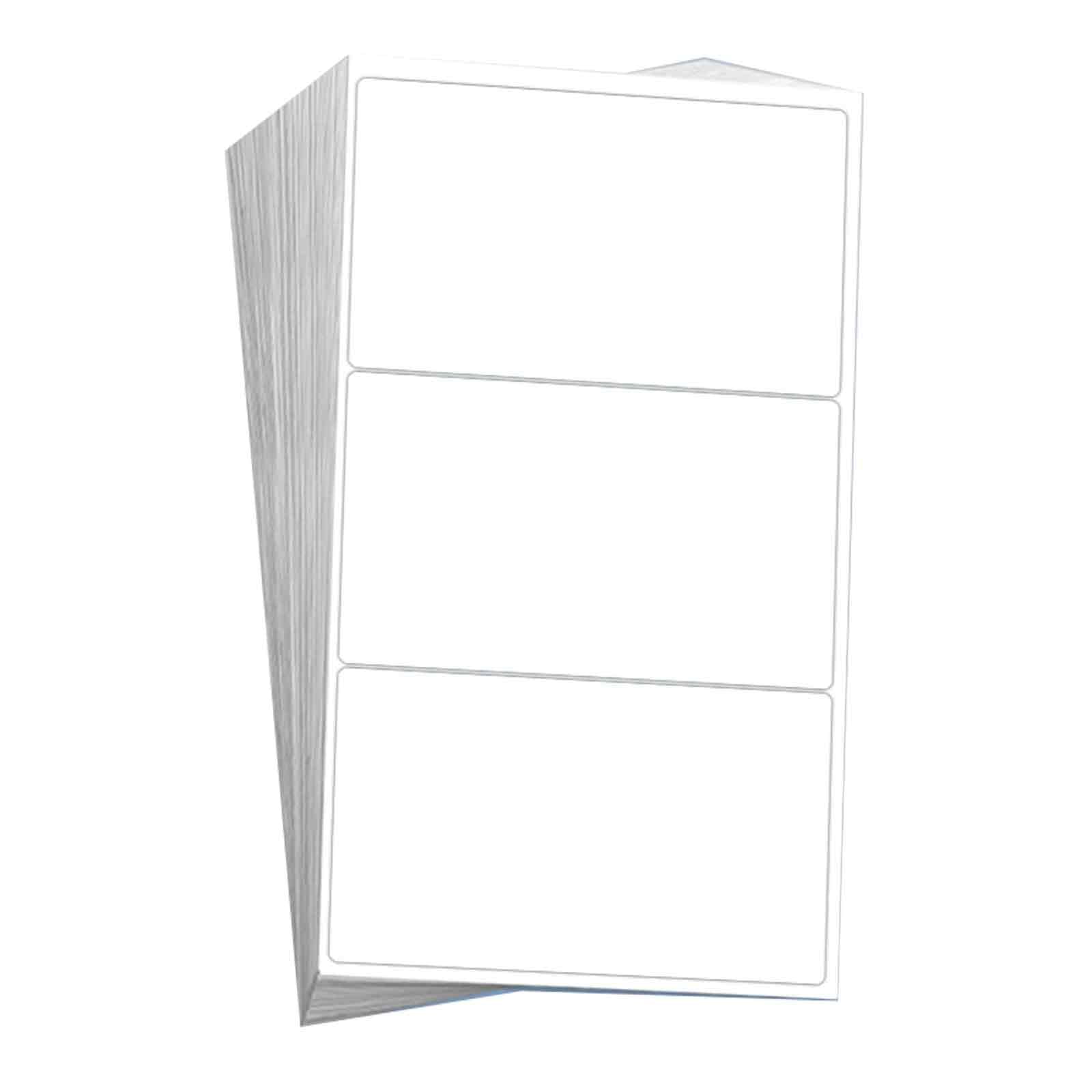 JAM Paper Shipping Address Labels, Extra Large, 4 x 5, White, 4