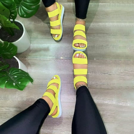 

Large Size Summer Platform Fashion Cross Strap Platform Wedges Sandals